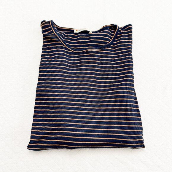 Marine Layer Striped Long Sleeve Tunic Shirt Size Small - Picture 4 of 4